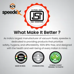 speedex Ecosmart 2.0 Hot and Cold Flask Vacuum Insulated Thermosteel Bottle 500 ml Flask image 5