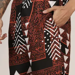 leriya fashion Printed Men Multicolor Regular Shorts image 4