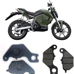 zohu REVOLT RV400 LBN BREAK PAD (REAR) REPLACMENT SET WITH EXTRA LONG LIFE Vehicle Disc Pad-picture-11