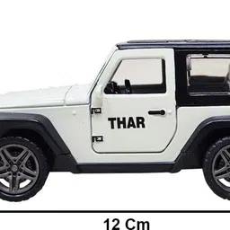 smileytoys Metal car for kids Diecast Thar, Openable door image 2