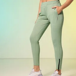 hrx by hrithik roshan Women Solid Green Track Pants-picture-45