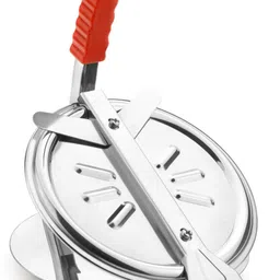 forsel Stainless Steel Chapati Press, Chapati Maker Roti Maker With Pizza Cutter Roti and Khakra Maker image 1