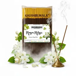 khushbuwala Agarbatti Incense sticks Good Smell For Puja Dhoopkathi Mogra MAgic-picture-26