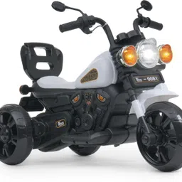 joyride Electric GoldVing Bike | Music and Front Light | Foot Accelerator | Rechargeable Bike Battery Operated Ride On-picture-23