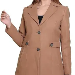 comfy sparrow WOOL BLEND Coat For Women image 4