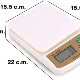 CHHOKRA Digital Electronic 1Gram-10 Kg Weight Scale LCD Kitchen Weighing scale Weighing Scale image 2