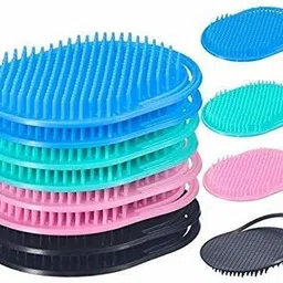 lntt Portable Thin Pocket Hair Comb, Scalp Massager (Oiling and Shampooing) image 3