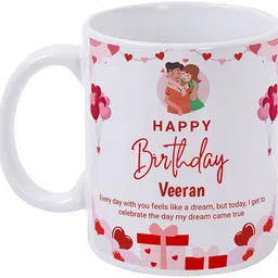 Happy birthday Veeran / Gift for birthday Ceramic Coffee Mug-image-17
