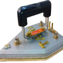 tovito 14 pound(6 kg) Tajco, Tejco Electric Brass Plate Industrial Iron, model 2023 800 W Dry Iron-picture-16