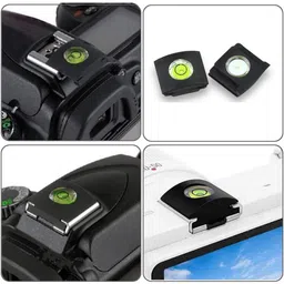Gadget Hero's Single Axis Bubble Level Gradienter Hot Shoe Mount Camera Leveler image 5