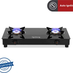 lifelong LLGS912 Ignition for LPG use only (Doorstep Service, Black) Glass Automatic Gas Stove-picture-30