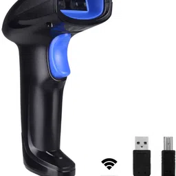 Pixra PX40 Wireless 2.4GHz 2D & 1D Barcode Scanner & QR Code Scanner 2D Camera Barcode Scanner image 1