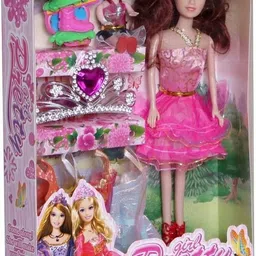 easy way Pretty Doll For Girls (Multicolor) (Multicolor) image 1