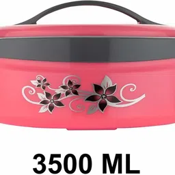 nexa Inner Steel Neev Insulated Casserole Hot Pot for Roti/Chapati Hot Box Chapati Box/Casserole Set Combo of 1500ml, 2500ml and 3500ml - Multicolor(Combo Set of 3) Pack of 3 Thermoware Casserole Set image 4