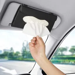 akoopar global Car Tissue Holder for Sun Visor – Easy-to-Reach Napkin Case for All Vehicles Vehicle Tissue Dispenser-picture-28