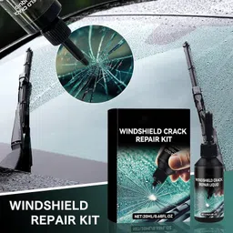 euroglassgo Windshield Repair Kit for Repairing Cracks, Chips and Scratches -1 PACK Windshield Repair Kit image 1