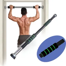 Kids Gym Bar Height Increase Pull-up/Chin-up Bar & Multipurpose Hanging Bar Push-up Bar-image-3