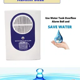Mossel Water Tank Overflow Alarm Bell with Hindi & English Voice Wired Sensor Security System image 3