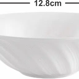 goodhomes Pack of 18 Bone China Full & Quarter Plate with Veg Bowl Set Dinner Set image 5