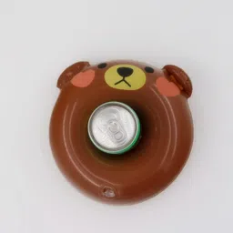 nyrwana delivering smiles in inida Inflatable Bear Shape Drink Holders Inflatable Pool Party 6Pc Drink Floats Inflatable Inflatable Toy Pump image 3