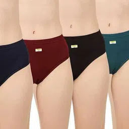 amul comfy Pack of 5 Women Hipster Multicolor Panty-picture-23