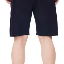 thirteen eleven Pack of 3 Solid Men Black, Dark Grey, Dark Blue Regular Shorts image 2