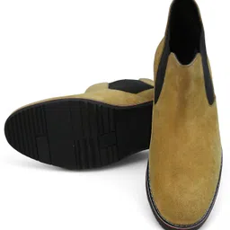 meesa shoppe Men’s Leather Boots – Stylish, Durable & Comfortable Casual Footwear Boots For Men image 2