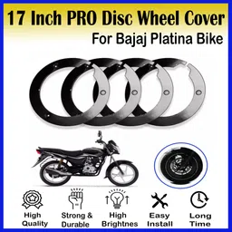 asryd 17 Inch PRO Disc Wheel Cover For Bajaj Platina 100 Front Back Wheel Cover Bike Fairing Kit-picture-16