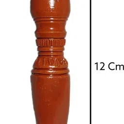 divine bazaar Handmade Chillum With Gitti Earthenware Outside Fitting Hookah Mouth Tip image 3
