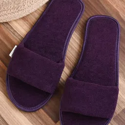 mifuzi Home Indoor House Bedroom Room Cloth Soft Open Toe Summer Women Slippers-picture-10