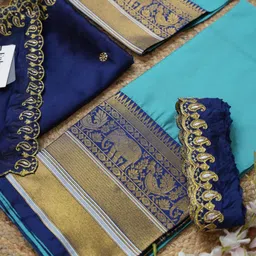 sonu creation Self Design Semi Stitched Lehenga Choli image 4