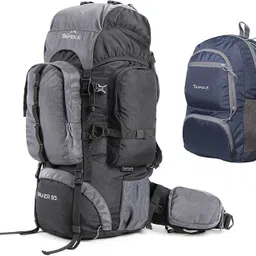 Walker 65 litres Rucksack with 20 Litre Foldable Day Pack Rucksack - 65 L-image-59