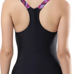 speedo Hyperboom Splice Raceback Female Solid Women Blue Swimsuit image 4