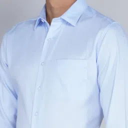 louis philippe Men Slim Fit Solid Formal Shirt image 5