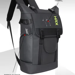 hrx by hrithik roshan Large 35 L Laptop Backpack Urban Rolltop Backpack with Stylish Design and Laptop Compartment image 4