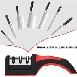 kiyansh enterprise 3 Stage Sharpening Tool for Ceramic Knife Sharpening Steel image 2