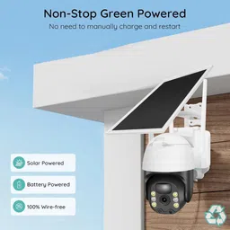 OSQD Smart 4G Solar Camera | SIM Card Slot | PTZ 360° | Weatherproof Design Security Camera image 5