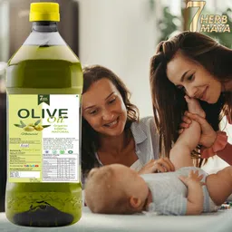 7herbmaya Olive Oil - Pure and Natural Virgin (Jaitun Tel) Massage Oil for Babies image 2