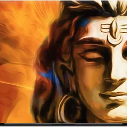 Flipkart SmartBuy Lord Shiva_09 Premium LG Vinyl (matte) Laptop Decal 15.6-image-65
