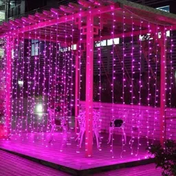 kadio 1 LEDs 12 m Pink Steady String Rice Lights image 5