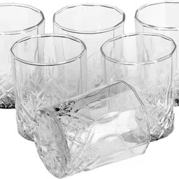 Somil Versatile Transparent Jug & 6 Glass Set for Beverage Service - E17 Jug Glass Set image 5