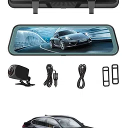 msnp 9.66 inch Dash Cam Screen Starlight Night Vision Universal For Car 311 Black LED-picture-27