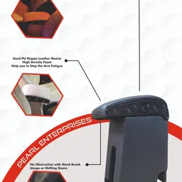 royal auto creation Armrest Console box Compatible with the KWID Car Armrest image 4