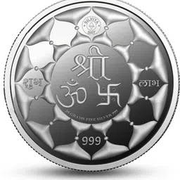 silviya BIS Hallmarked Lakshmi Ganesh Ji (LG-20G03) S 999 20 g Silver Coin image 2