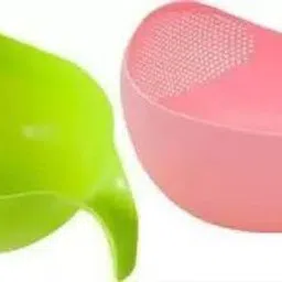 venik Multi-Purpose Strainer or Washer Bowl for Rice Fruits & Vegetable Rice Bowl Collapsible Colander-picture-26