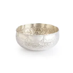 the home co. Chitai Silver Steel Urli image 2