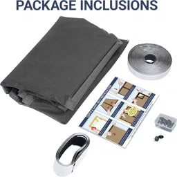 turtlegrip 120 GSM Fiberglass Magnetic Door Fibre Washable Adults Mosquito Net image 3