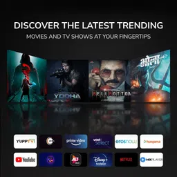 starshine 108 cm (43 inch) Full HD LED Smart Google TV with Unlimited OTT Apps, Voice Search, Voice Command Remote, Gogle Assistant Easy Setup, Netflix, Amazn Prime, Web Browser, ApplTv, Hotstar, YouTube, Mobile Mirroring image 4