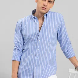 jai textiles Men Slim Fit Checkered Mandarin Collar Casual Shirt image 3