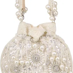 Women Silver Potli-image-9